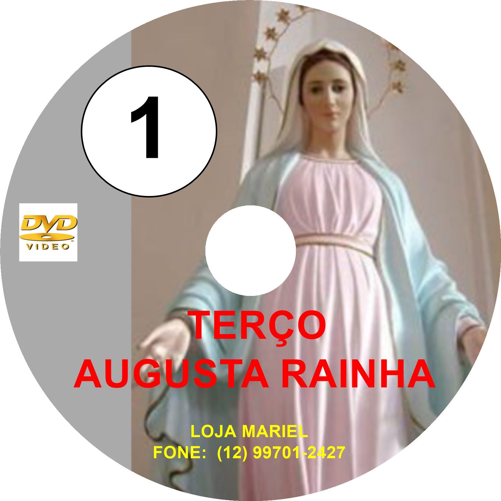 CD Terço Augusta Rainha 1 CD Terço Augusta Rainha 1